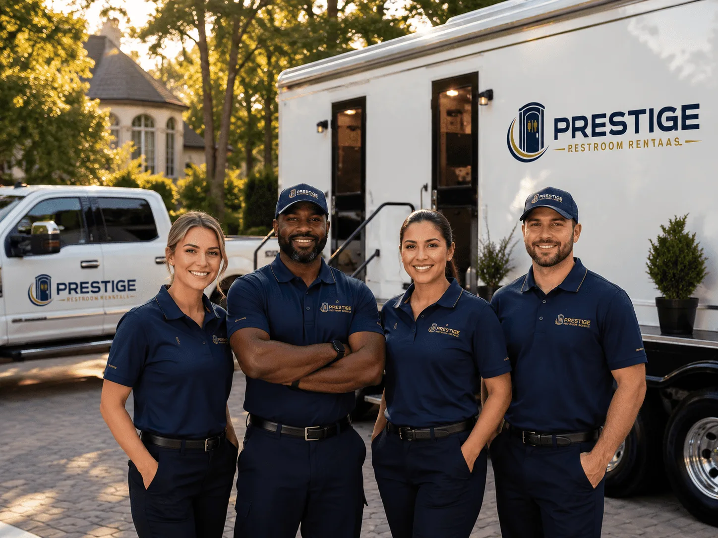 Trusted Luxury Portable Restrooms company in Deville, LA